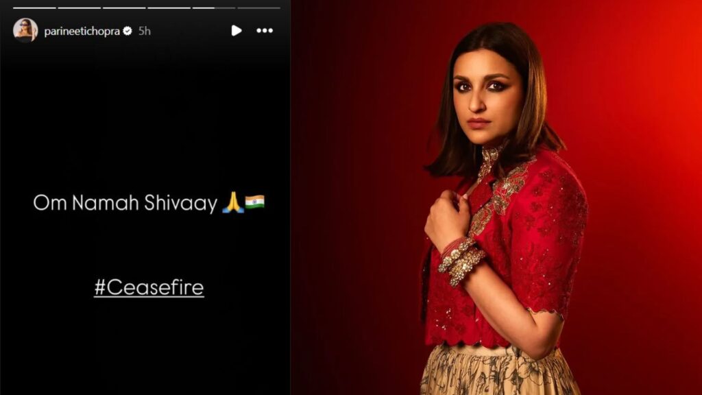 Parineeti Chopra on Ceasefire (2)
